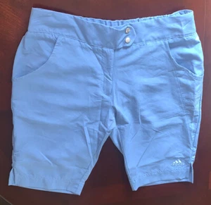 Pantalones Cortos Largos Adidas Para Mujer Azul Cintura Elástica Tiro Medio Talla S Nuevos con Etiquetas - Imagen 1 de 8