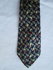 Authentique cravate  TED LAPIDUS 100% soie  vintage   