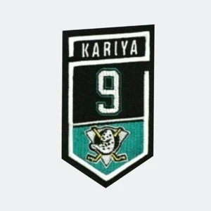 Paul Kariya Retirement Jersey Patch Anaheim Ducks - Picture 1 of 1