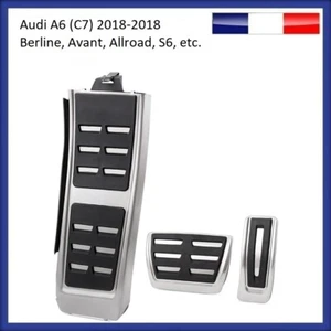 Pédalier Alu Sport Audi A6 (C7) S6 (4G) auto 2007-2015 (pédales + repose-pied) - Imagen 1 de 7