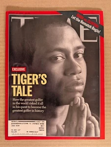 TIME magazine August 14 2000 TIGER WOODS First Cover-APPLE COMPUTER Poster AD - Picture 1 of 6