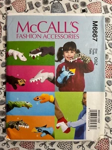 Accesorios de moda McCall's patrón de costura M6667 guantes FF SIN CORTAR - Imagen 1 de 2