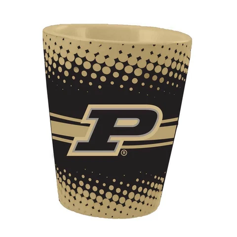 Purdue Boilermakers 2oz. Full Wrap Collectible Shot Glass Cover