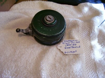 CARRETE VINTAGE SHAKESPEARE SILENT TRU-ART 1835 GD AUTO FLY 09/05/19P BUEN REBOBINADO Foto 1 de 4