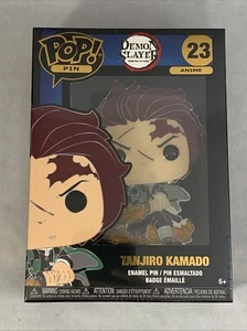 DEMON SLAYER Kimetsu no Yaiba Funko Pop! Pin Tanjiro Kamado 23 New Sealed - Picture 1 of 12