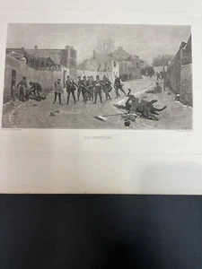 RECONNITORING Gravure Barbie & Co Ltd Print Gravure Groupil By Edouard Detaille. - Bild 1 von 6