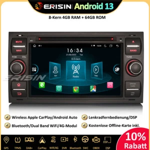 8-Kern Android 13 Autoradio GPS CD OBD Für Ford C/S-Max Focus Kuga Galaxy Fiesta - Picture 1 of 24