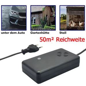 Marderschreck mit Stecker für 50m² Marderabwehrgerät Marderabwehr - Bild 1 von 10
