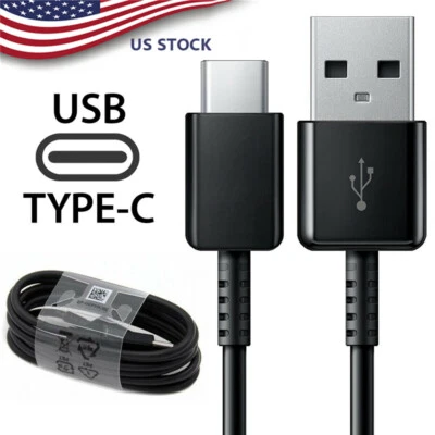  Type-C Fast Charging USB Cable Cord For Samsung Galaxy S20 S21 S22 S23 - Image 1 of 4