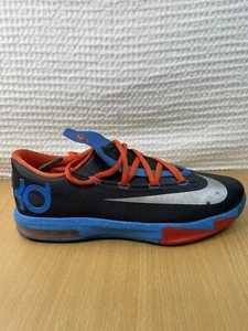 Nike KD 6 VI "Thunder Away" schwarz blau orange 599477-002 GS Größe 6,5Y Turnschuhe - Bild 1 von 12
