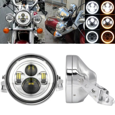 Soporte de carcasa de faro LED de 7"" para Ducati Monster 1000 900 800 750 695 600 620 Foto 1 de 4