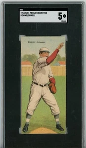 1911 T201 Mecca Double Folders Downs/Odwell SGC 5 EX - Bild 1 von 2