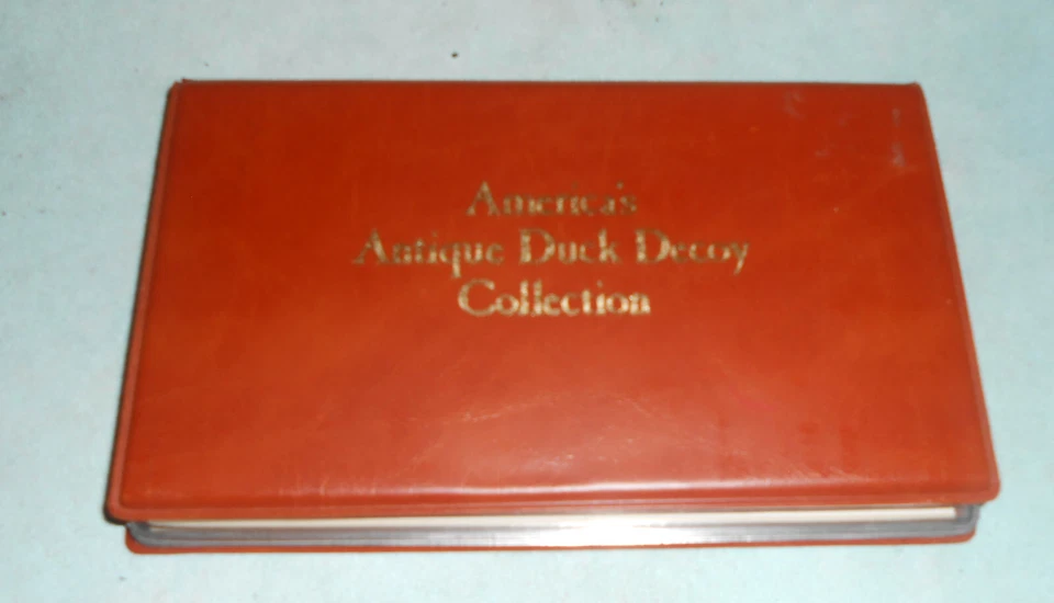 1985 FIRST DAY OF ISSUE STAMP COLLECTION by FLEETWOOD of 5 ANTIQUE DUCK DECOYS - Image 1 of 4