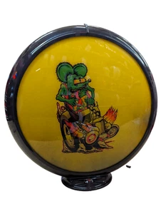 Rat Fink Gas Pump Globe / Globes For Gas Pumps / Hot Rod Gas Pump Globes - Picture 1 of 2