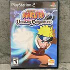 Naruto Uzumaki Chronicles (Sony PlayStation 2, 2005) PS2 schwarzes Label komplett 