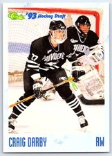 1993-94 Classic Hockey Draft Craig Darby Providence Friars #62