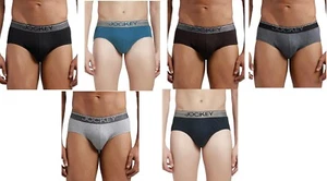 JOCKEY #8037 Men's Super Cotton Solid Brief with Ultrasoft Waistband - Picture 1 of 42