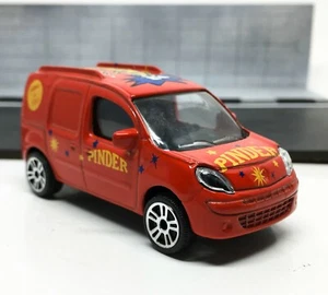 Majorette Renault Kangoo II Express Red Pinder Collection 1/64 (3") no Package - Picture 1 of 6