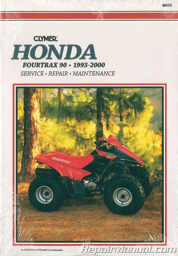 Honda Fourtrax TRX90 ATV 1993-2000 manual de reparo Clymer: M433 - Imagem 1 de 1
