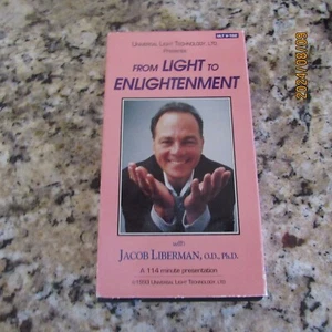 From Light to Enlightenment-Jacob Liberman-1993-Univeral Light Technology-VHS - Picture 1 of 6