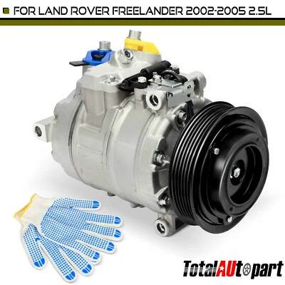 Новый компрессор переменного тока с муфтой для Land Rover Freelander 2002-2005 V6 2,5 л - Изображение 1 из 4