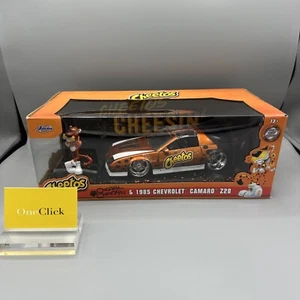 Jada Toys Cheetos 1:24 1985 Chevy Camaro Z28 Die-Cast Car & 2.75" Chester... - Picture 1 of 4