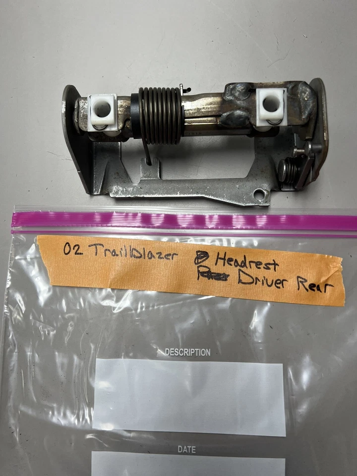 2002 - 2009 GMC ENVOY TRAILBLAZER Driver Rear Seat Headrest Holder - Image 1 of 1