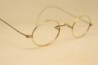 Vintage Gold Eyeglasses Wire Rim 38X28 Ovid Frames Vintage Spectacles Frames