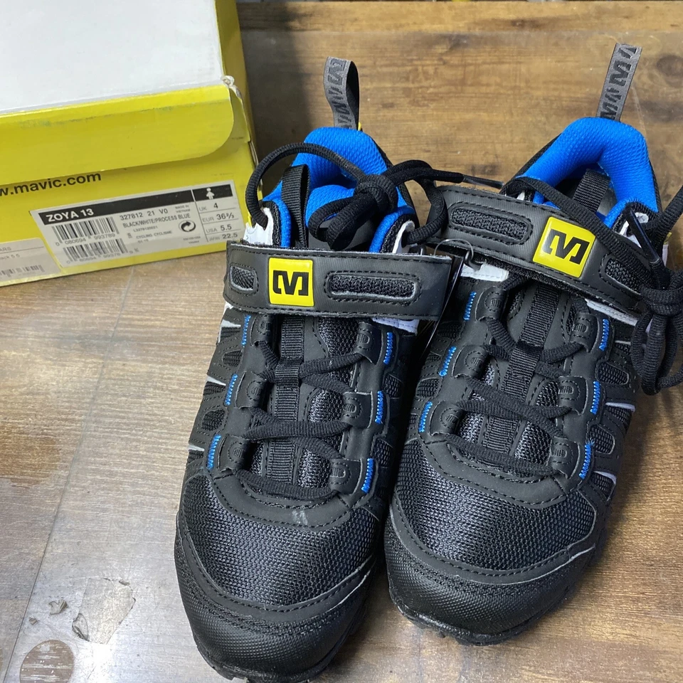 Sapatos de ciclismo Mavic Soya 13 feminino Spd Mtb 36 2/3 Euro 5,5 Is (8816 -57) - Imagem 1 de 4