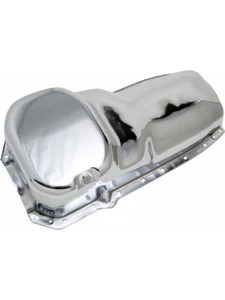 Trans-Dapt Engine Oil Pan OEM Style Rear Sump 4 qt Stock Depth Steel Chr (9397) - Picture 1 of 12