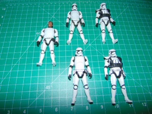 Star Wars The Force Awakens: First Order Stormtrooper 3,75" Figur Lot 0f 5 - Bild 1 von 1