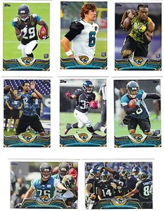 2013 Topps Jacksonville Jaguars Team Set Jones-Drew Sanders Denard Robinson 14 - Foto 1 di 1