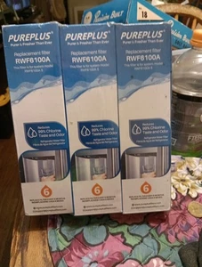 3 Sealed PUREPLUS Purer & Fresher PP-RWF6100A Filters - Picture 1 of 4