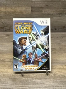 Star Wars: The Clone Wars - Lightsaber Duels (Nintendo Wii, 2008) Komplett CIB - Bild 1 von 3