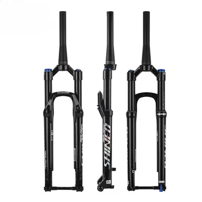 26 27.5 29Inch 120mm Travel Boost Thru Axle MTB Air Oil Suspension Front Forks - Image 1 of 4