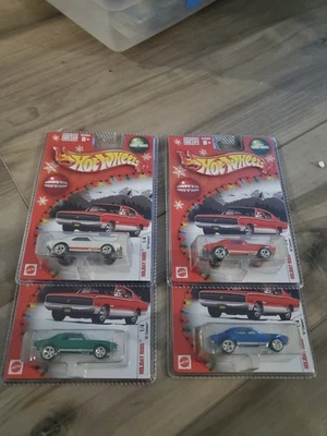 Hot Wheels 2004 Holiday Rods #1/4 '67 Camaro Lot Complete Set All 4 Colors - Image 1 of 4
