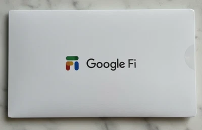 Google Fi SIM Card - Talk, Text, Data - BRAND NEW - Unsealed - Fast Ship *READ* - Image 1 of 2