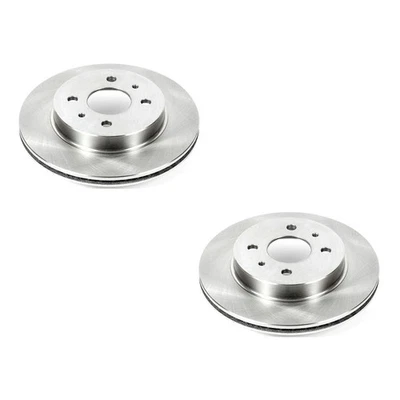 SET-P15AR8238-2 Disco de freno Powerstop Juego de 2 ruedas delanteras para Saturn SL SC1 SL2 SC Foto 1 de 3