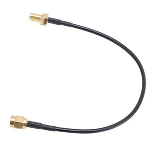 SMA Male To SMA Female Cable RG174 Coaxial Antenna Extension Low Loss 15cm G SET - Zdjęcie 1 z 12
