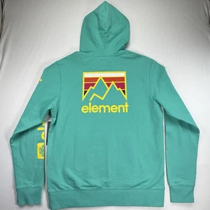 Element Skateboards Pullover Hoodie Sweatshirt Men’s Medium Mountain Snowboard - Picture 1 of 18