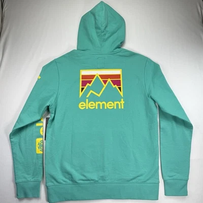 Element Skateboards Pullover Sudadera con Capucha Hombre Mediana Montaña Snowboard Foto 1 de 4