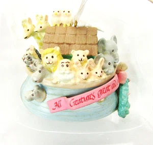 Carlton Cards Christmas ornament "Noah's Ark" All Creatures Great & Small EUC OB - Picture 1 of 2