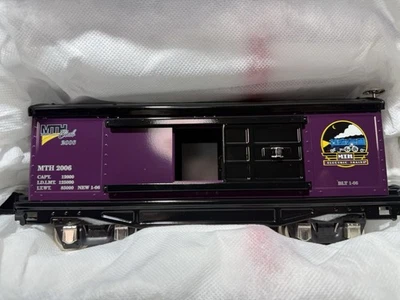 MTH Tinplate Traditions 10-8022 - MTH Railroad Club - 2814 O-Gauge Box Car - New - Image 1 of 4