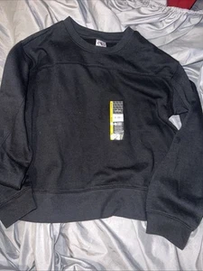Athletic Works Girls Black Pullover Sweater 14 - Picture 1 of 1