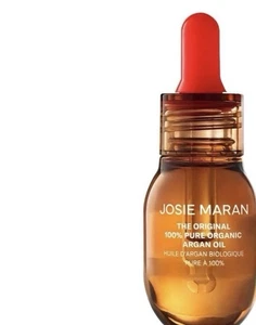 Josie Maran Mini Olio di Argan 100% Puro Biologico The Original Travel Taglia 0,25 oz 7,5 ml - Foto 1 di 4