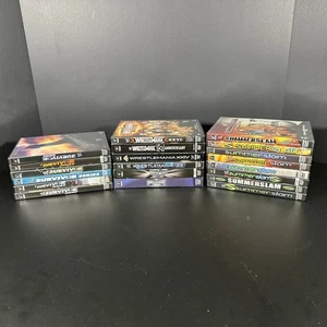 WWE Wrestling DVD Lot of 20 Wrestlemania Summer Slam Survivor Series Hulk Hogan - Foto 1 di 13