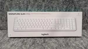 🔥NEW🔥 Logitech K950 Signature Slim Full-size Wireless Keyboard for Windows/MaC - Picture 1 of 21