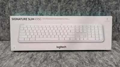 🔥NEW🔥 Logitech K950 Signature Slim Full-size Wireless Keyboard for Windows/MaC - Image 1 of 4