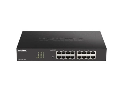D-Link Ethernet Switch, 16 Port Easy Smart Managed Gigabit Network Internet - Image 1 of 3