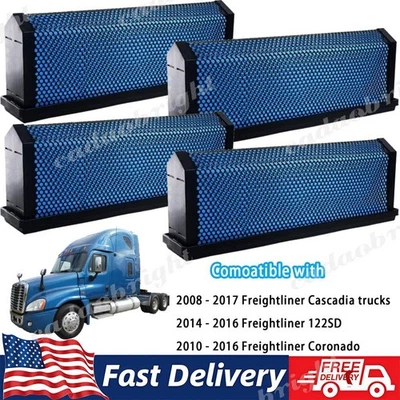 4Pcs Air Filter For Freightliner Cascadia DD13 DD15 DD16 CA5790 P618478 AF27879 - Imagem 1 de 4